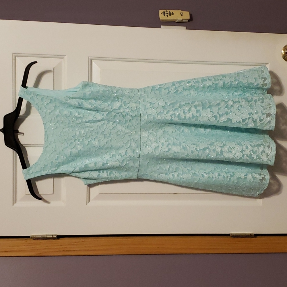 Aqua dress